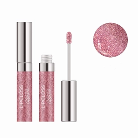 CoCo La Rue Shiny Long Stay Non-Sticky Lip Gloss CoCoLicious Vitamin Oil Enriched Lip Gloss for Women and Girls Sensation Lip Gloss for Rejuvenating Magic (CLR G144 Pink Rocks)