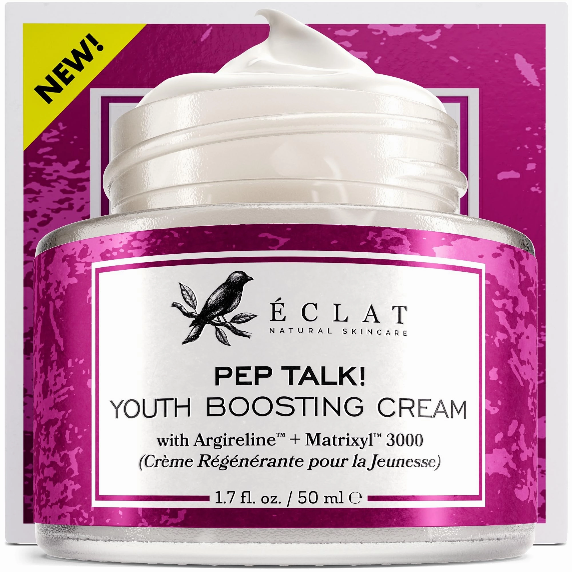 Collagen Anti Aging Face Cream with Patented Matrixyl-3000 & Argireline - 5x More Powerful w/ Pep-Boost Peptide Complex   10 Antioxidants - Facial Wrinkle Day/Night Cream Face Moisturizer for Women