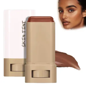 Covebalm Foundation, Skween Beauty Skin Tint, 4-in-1 Foundation Moisturizing Stick, Natural Cover Beauty Balm, Moisturizing, Locks In Moisture and Fits Skin Lightly (#02)