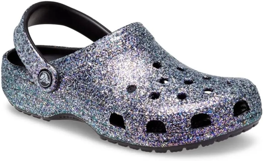 Crocs Unisex Adult Classic Glitter Clog