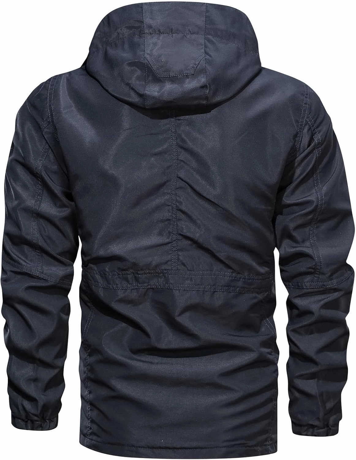 Ctreela Outdoor Hard Shell Jacket for Men's Military Tactical Windproof Jackets Army Hiking Climbing Heavy Duty Outerwear