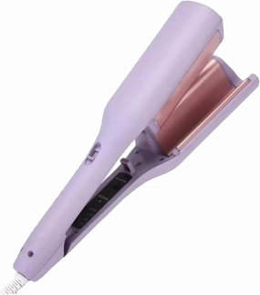 Curluxe French Curls Iron – Create Frizz-Free Waves & Curls in Fast Seconds, Adjustable Temp, for Luster Hair, Travel-Friendly Curling Iron