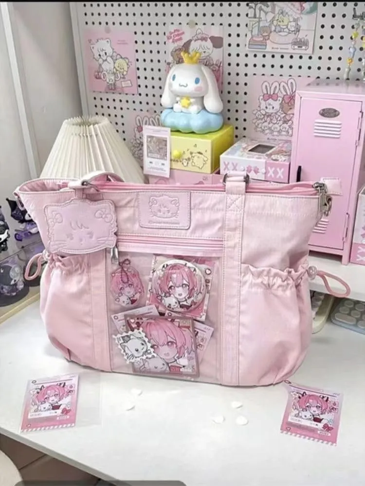 Cute Bag|lta bag|Pink Sweetheart bag|Large Capacity|Tote Bag Commuter Shoulder Bag for woman