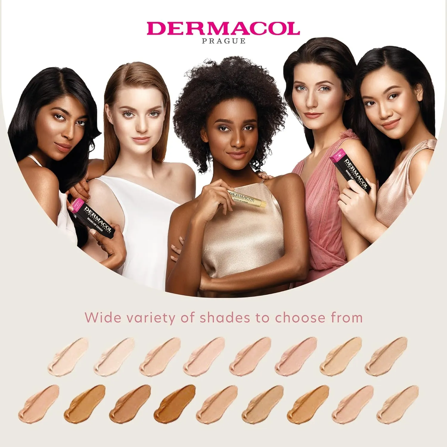 Dermacol - Full Coverage Foundation, Liquid Makeup Matte Foundation with SPF 30, Waterproof Foundation for Oily Skin, Acne, & Under Eye Bags, Long-Lasting Makeup Products, 30g, Shade 221