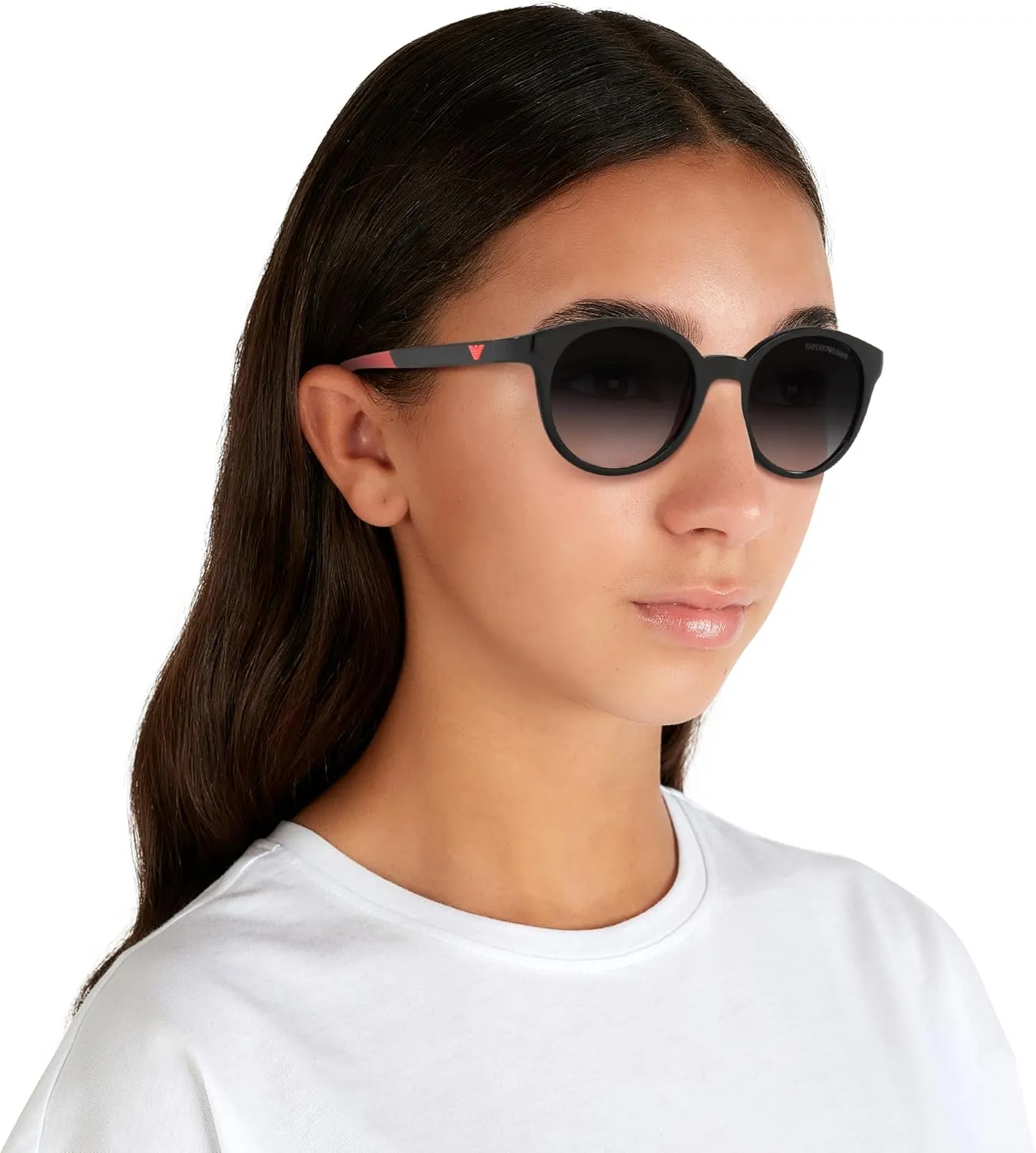 Emporio Armani Girls' Ek4185 Round Sunglasses