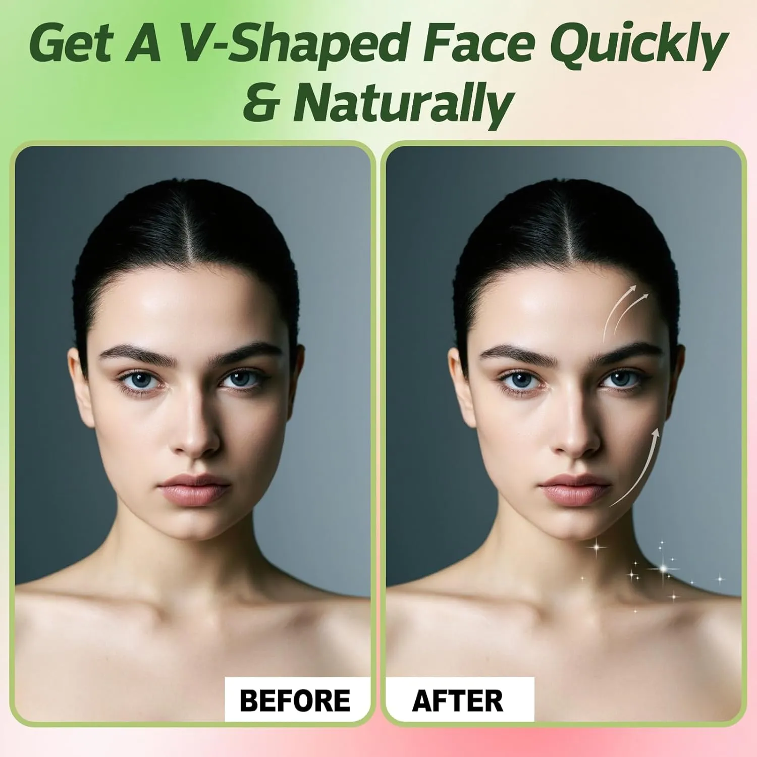 Face Lift Tape, 200PCS Face Tape, Face Lift Tape Invisible, Face Tape Lifting Invisible 8 Hours of Sustained, Perfect Facial Contouring, Visually Create A More Defined Jawline and Cheekbones