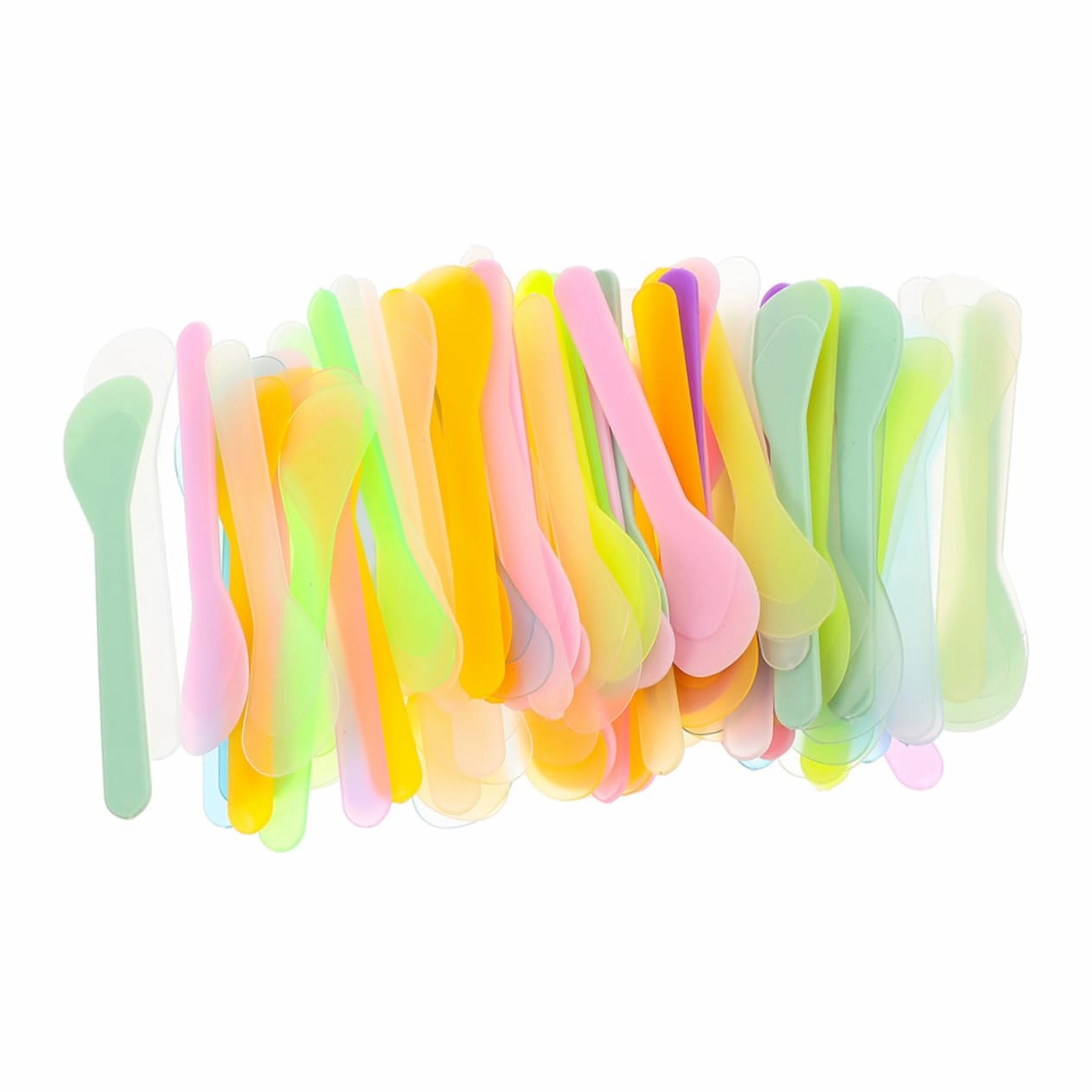 Facial Mask Conditioning Stick 150pcs Plastic Face Mask Spatulas for Cream Application