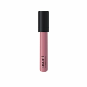 FARMASi Liquid Matte Lipstick (01 Mauve Pink) - Long-Lasting Intense Color Comfortable Wear Non-Drying Bold Lips Makeup Essential Velvety Texture Precision Applicator, Clear