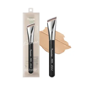 FB33 Foundation Brush – Tapping Cover Brush for Liquid & Cream Foundation, Fills Pores with Soft Bristles for Smooth and Flawless Face Makeup, Professional Korean Beauty Tool