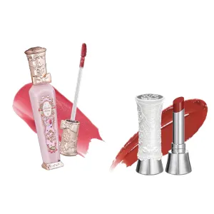 Flower Knows Violet Strawberry Rococo Glitter Lip Gloss G02 Rasberry Booze Swan Ballet Shine Solid Lip Gloss Stick B08 Dancing Shoes