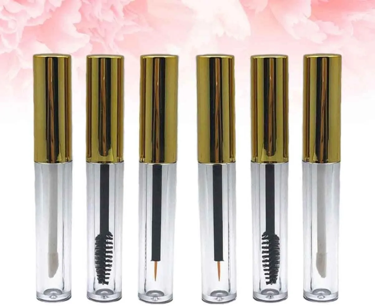 FRCOLOR 18 Pcs Empty Mascara Tube Empty Lipstick Container Empty Mascara Bottle Eyelash Brush Bottles Empty Makeup Bottles Empty Lip Gloss Containers for Diy Mascara Bottles Filling Cream