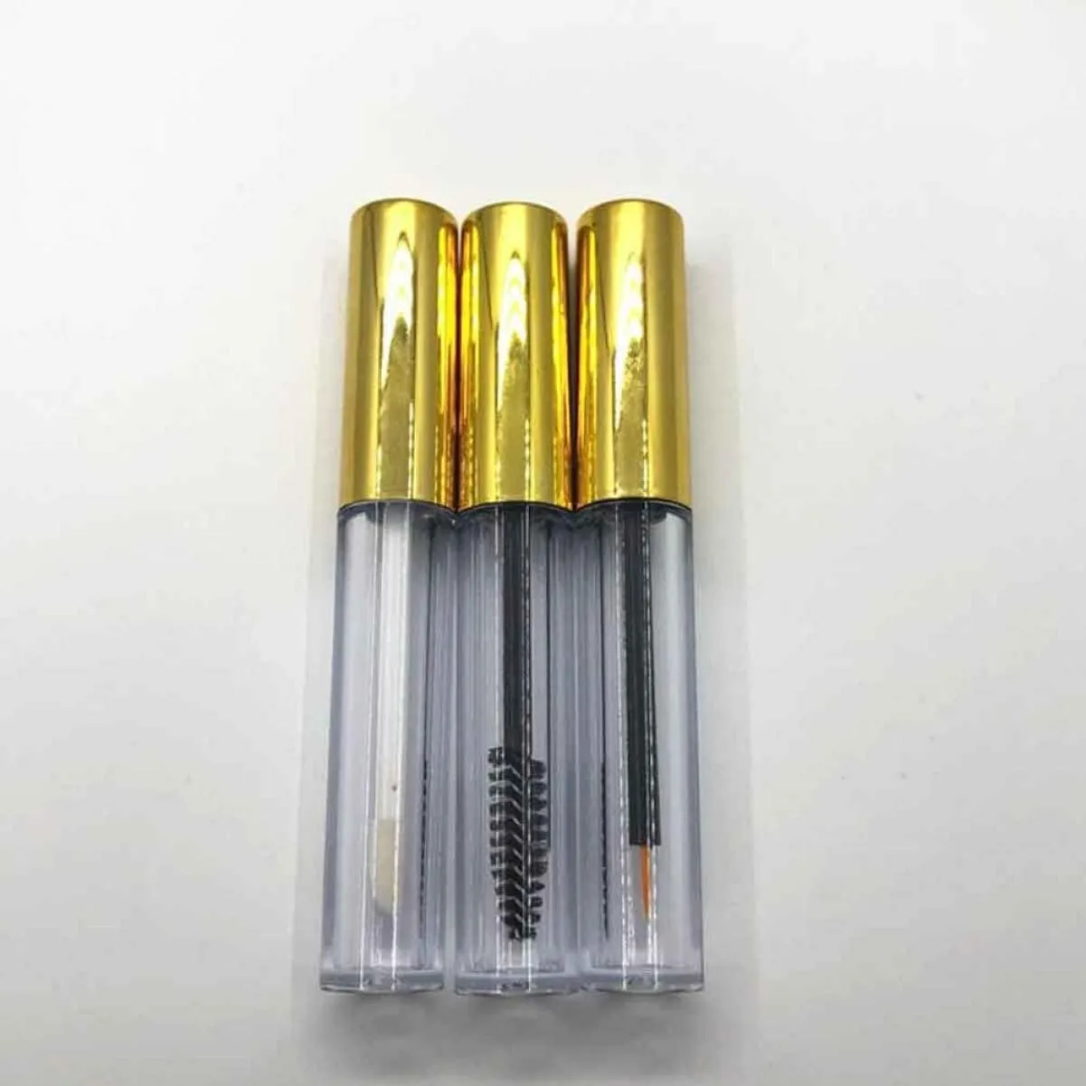 FRCOLOR 18 Pcs Empty Mascara Tube Empty Lipstick Container Empty Mascara Bottle Eyelash Brush Bottles Empty Makeup Bottles Empty Lip Gloss Containers for Diy Mascara Bottles Filling Cream