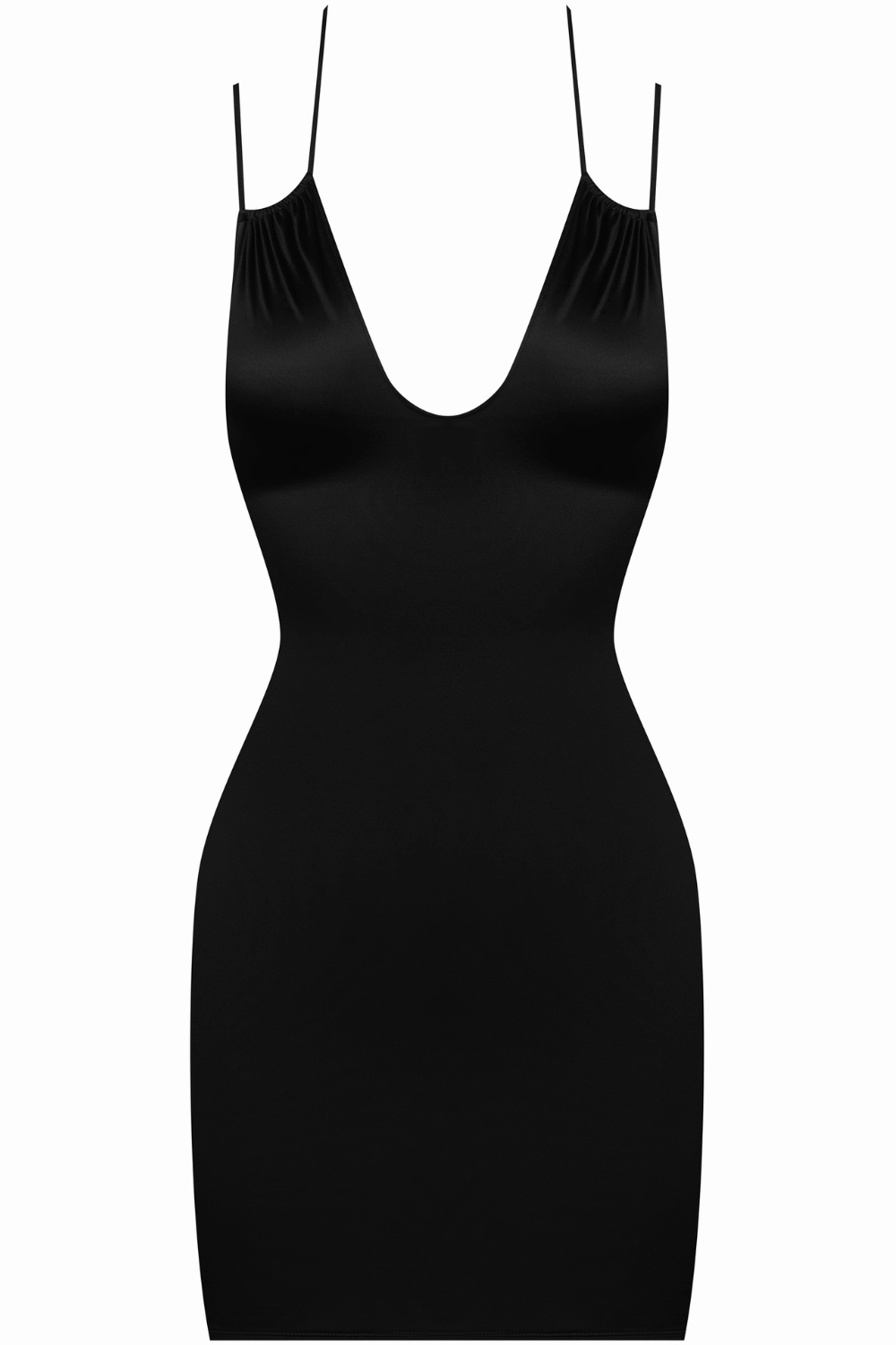 French Kiss Short Dress Black