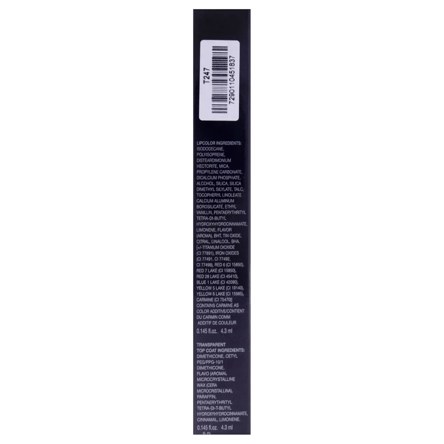 GA-DE Everlasting Lip Color, 81 - Full Coverage, Non-Oily, Moisturizing, Long Lasting Lipstick - Dries Quickly into Ultra-Thin Film - 0.28 oz