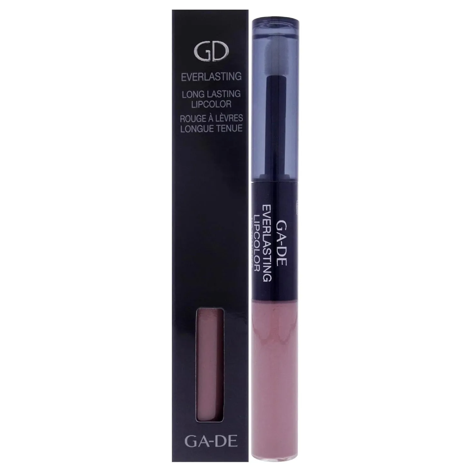 GA-DE Everlasting Lip Color, 81 - Full Coverage, Non-Oily, Moisturizing, Long Lasting Lipstick - Dries Quickly into Ultra-Thin Film - 0.28 oz