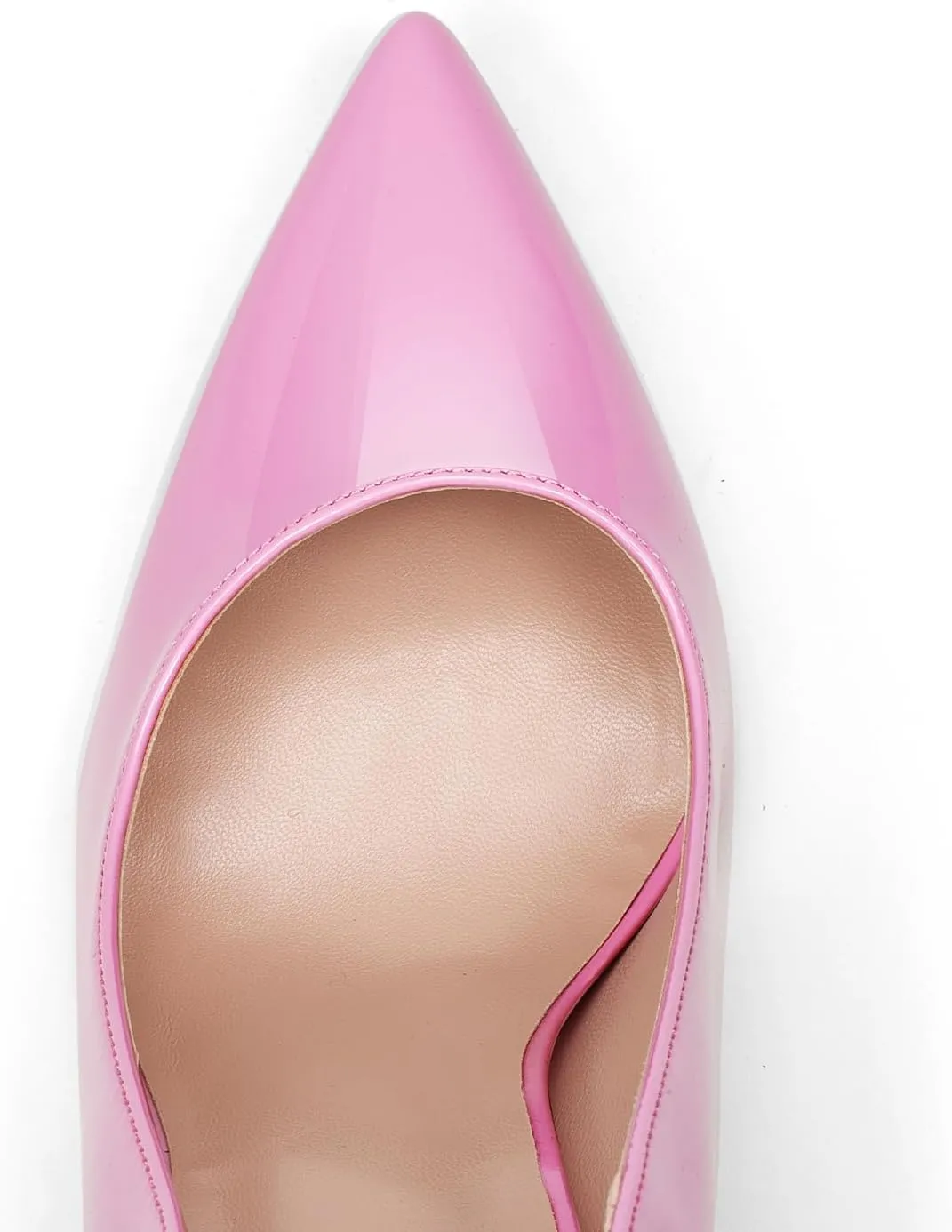 GENSHUO Women's Closed Toe Stiletto High Heels Dress 4 Inch Heeled Pointed Toe Party Homecoming Wedding Pump Shoes