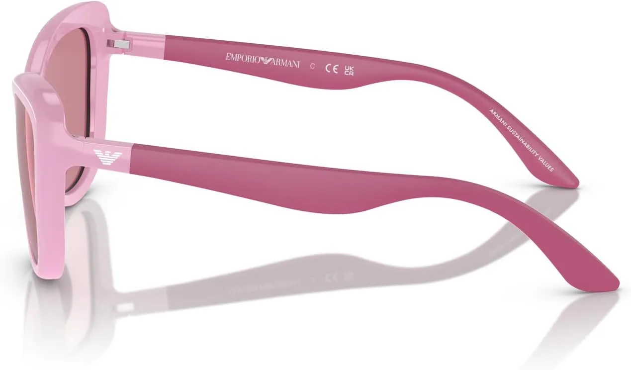 Girls' Ek4004f Low Bridge Fit Butterfly Sunglasses