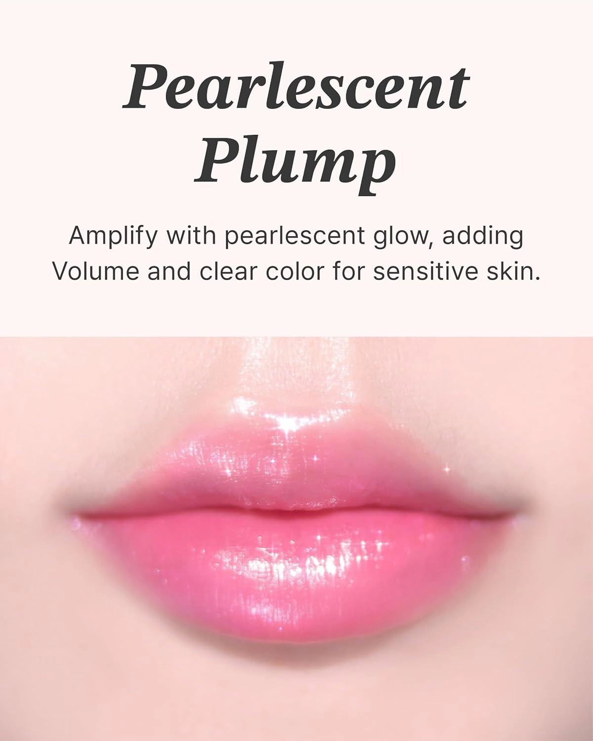Glint Glow Lip Balm (Snowy Tulip, 0.1oz) - Moisturizing Stain Lipstick with Shine for Natural Lips, Tinted Treatment. Luxurious Korean Skin Care Makeup. Chapped, Dry, Cracked
