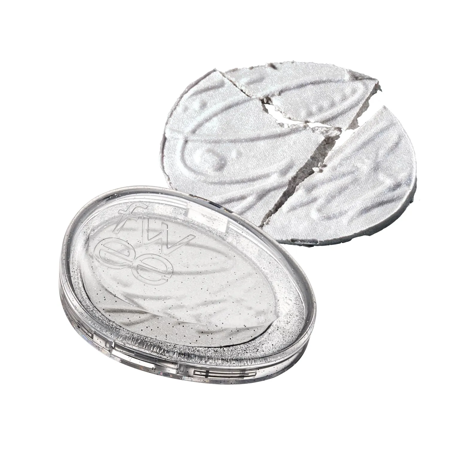 Glitz Stone Highlighter | 12 Vibrant, Photogenic Shades, Long-lasting Glow, Daily Shimmer to Bold Glitter, Inspired by Birthstones – Queen Diamond | 5.9g