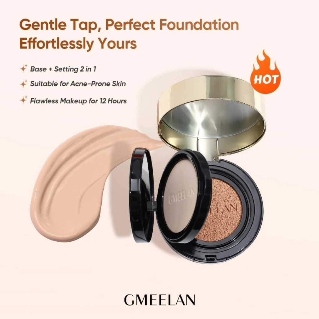 GMEELAN Black Truffle (Zinc PCA Anti-Oxidant) Air Cushion - Net Wt. 7g   10g | Choose Shade
