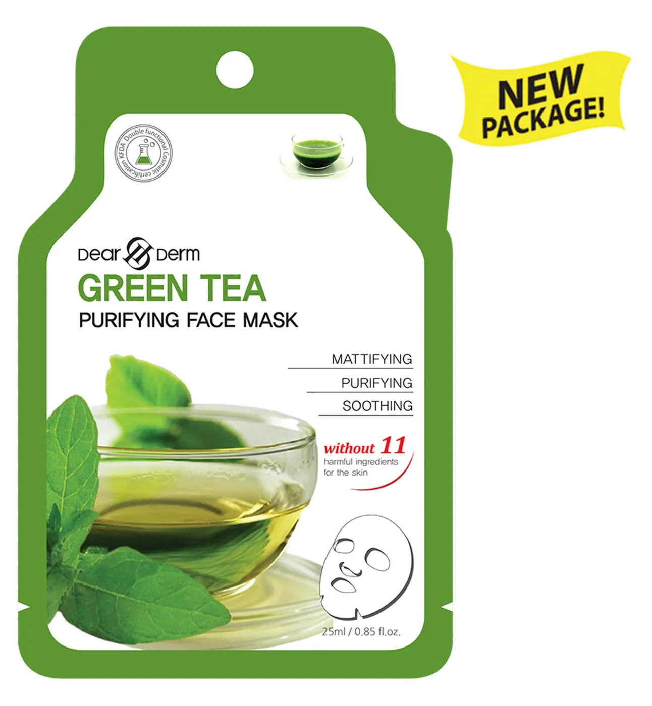 Green Tea Age-Eraser Mask (10pcs)
