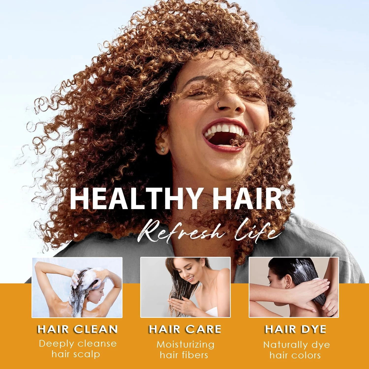 Hair Dye Shampoo 3-In-1, Instant Gray Hair Coverage in Minutes-Long Lasting Argan Oil Herbal Hair Color Shampoo champu con tinte para canas 500ml (Dark Red Wine)