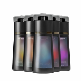 Hair Dye Shampoo,Hair Care, Natural Hair Color Shampoo for Gray and White Coverage, Suitable for Women & Men 200ml (Red)