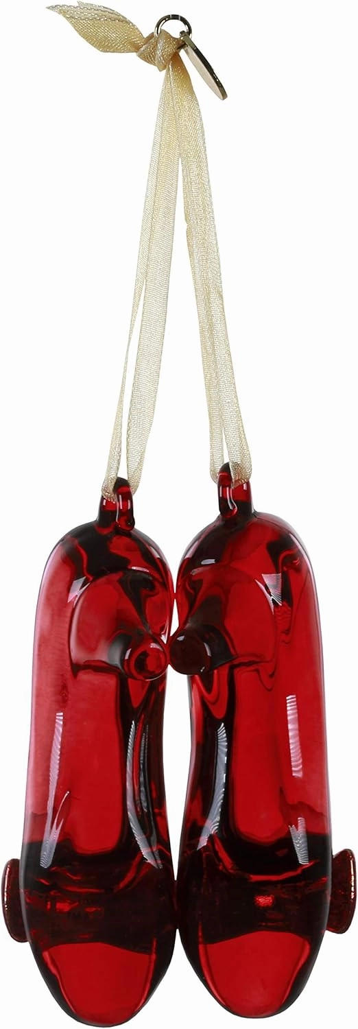 Hallmark Keepsake Christmas Ornament 2020, The Wizard of Oz Ruby Slippers, Glass