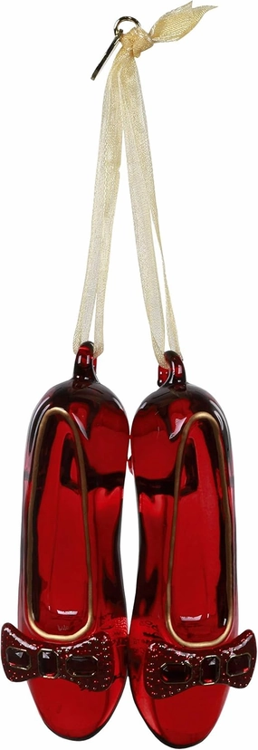 Hallmark Keepsake Christmas Ornament 2020, The Wizard of Oz Ruby Slippers, Glass