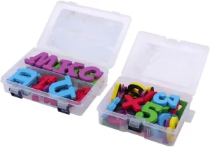HEMOTON 26 Letter Sticker Educational Puzzle Whiteboard Sticker Safe Material Fun Learning