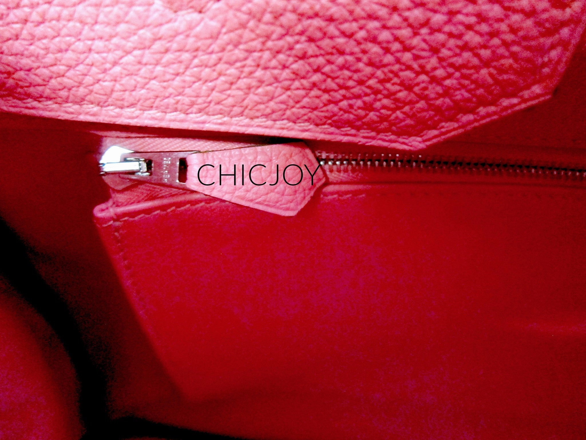 Hermes Rose Lipstick 40cm Birkin PHW