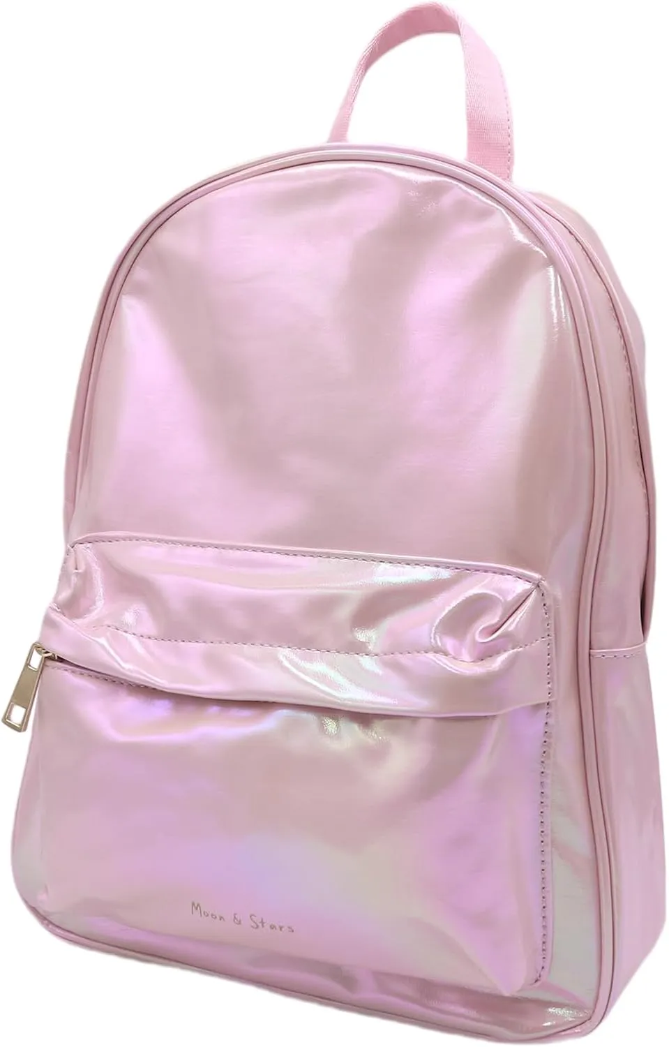 Holographic Backpack Iridescent Shoulder Bag Hologram Laser Satchel Travel Casual Daypack Purse for Women Men,Pink 7#