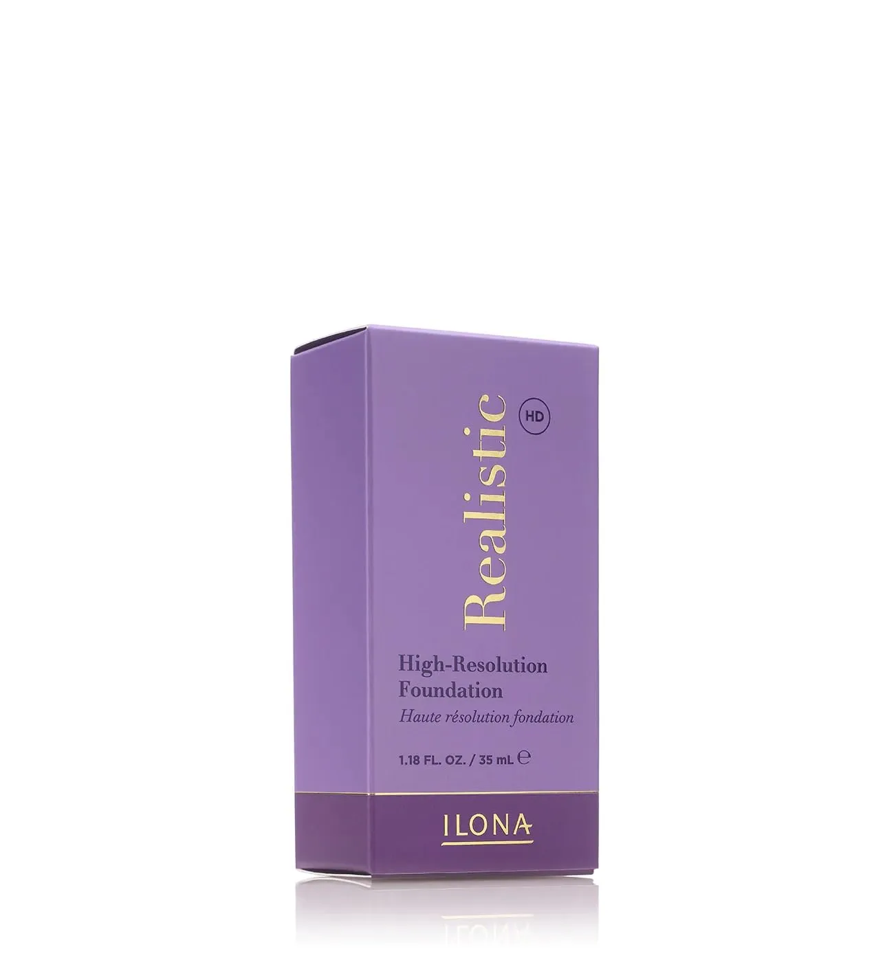 ILONA Realistic™ HD High-Definition Makeup Foundation | 1.18 Fl Oz | Real Clay