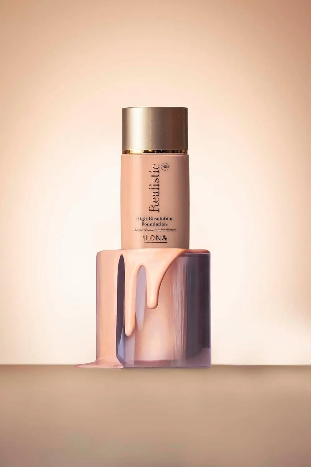 ILONA Realistic™ HD High-Definition Makeup Foundation | 1.18 Fl Oz | Real Clay