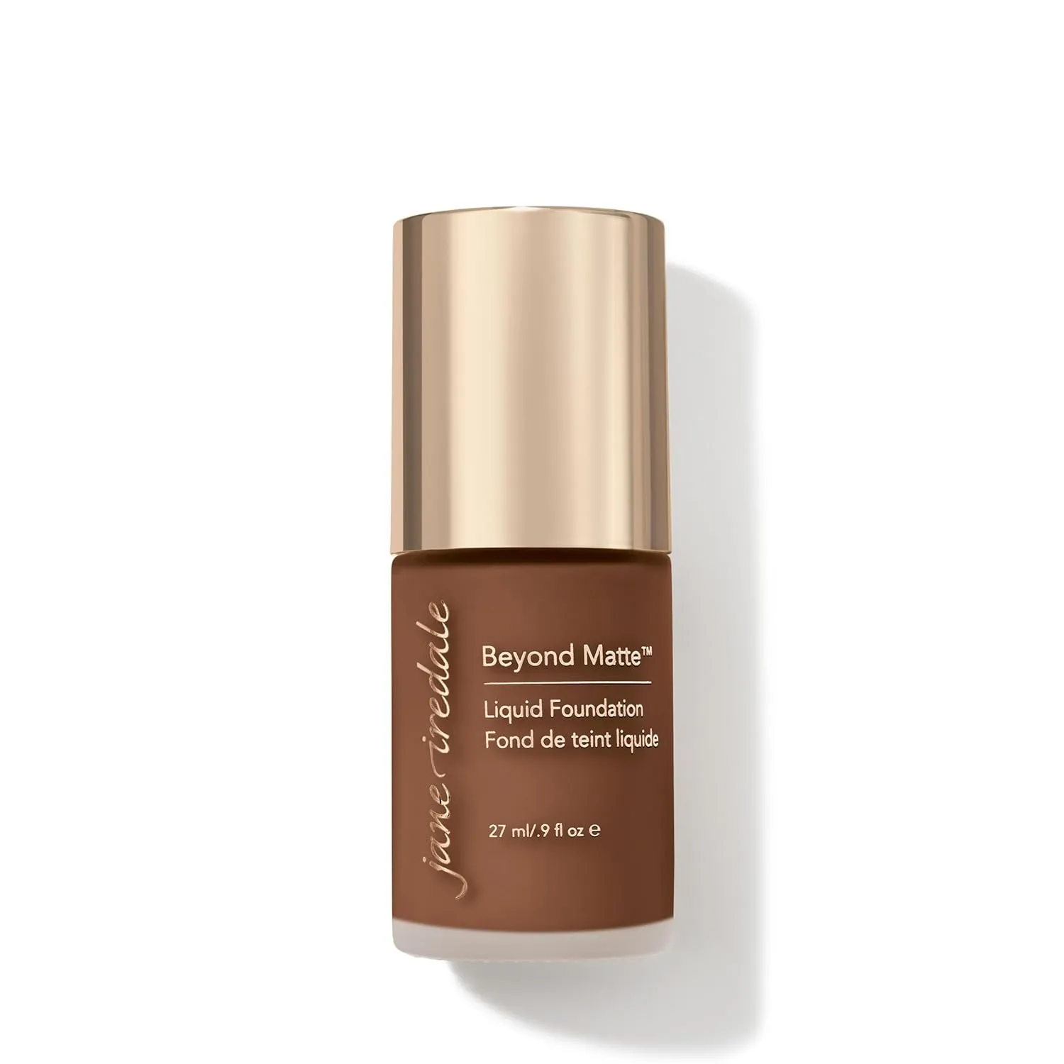 jane iredale Beyond Matte 3-in-1 Liquid Foundation Lightweight, Buildable Coverage with a Semi Matte Finish Vegan, Clean & Cruelty-Free Makeup