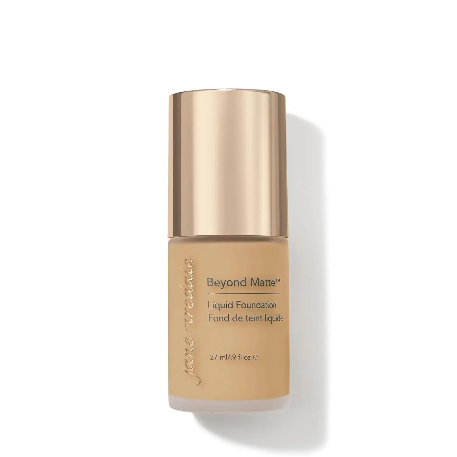 jane iredale Beyond Matte 3-in-1 Liquid Foundation Lightweight, Buildable Coverage with a Semi Matte Finish Vegan, Clean & Cruelty-Free Makeup