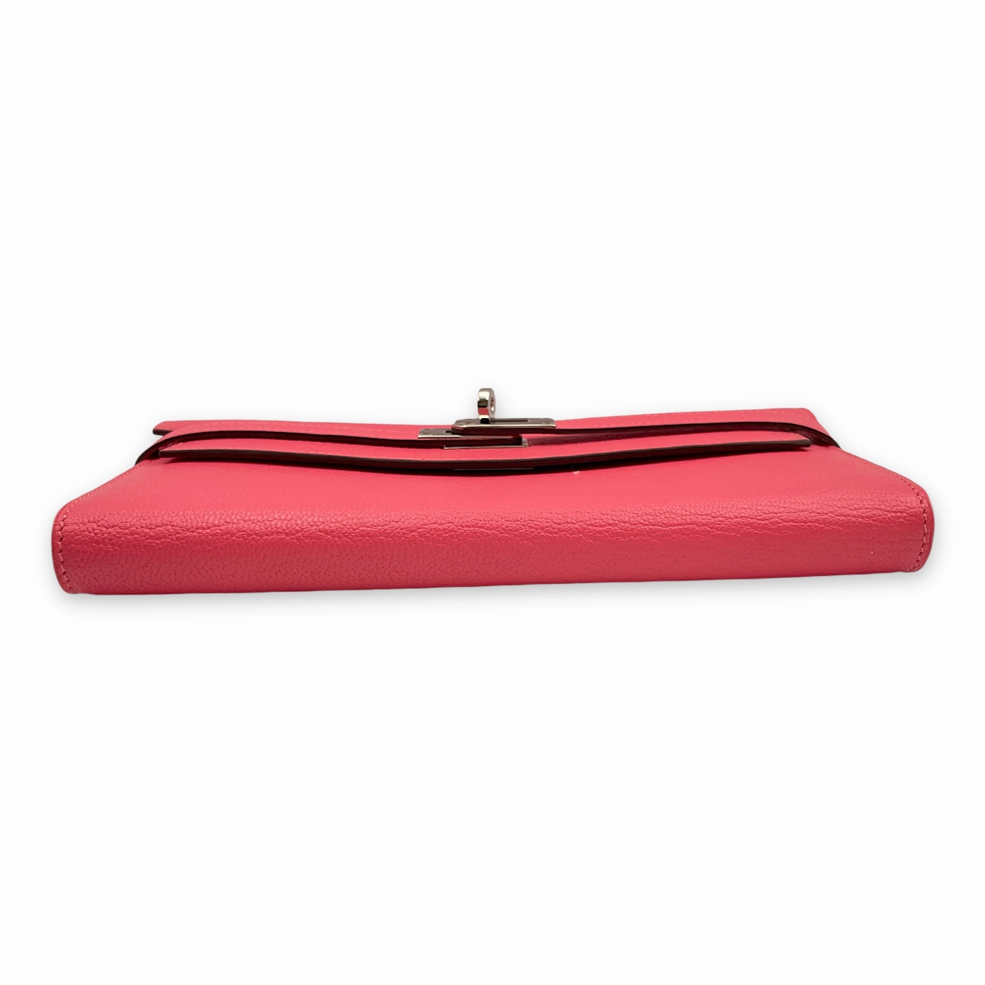 Kelly Rose Lipstick Wallet in Chevre Mysore, Palladium hardware