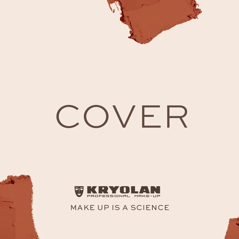 Kryolan TV Paint Stick - V15 Kryolan Makeup - Makeup Foundation - Makeup for TV, Theater, Stage, Acting, Face and Body, Full Coverage Concealer Foundation - Made in USA (25 g)