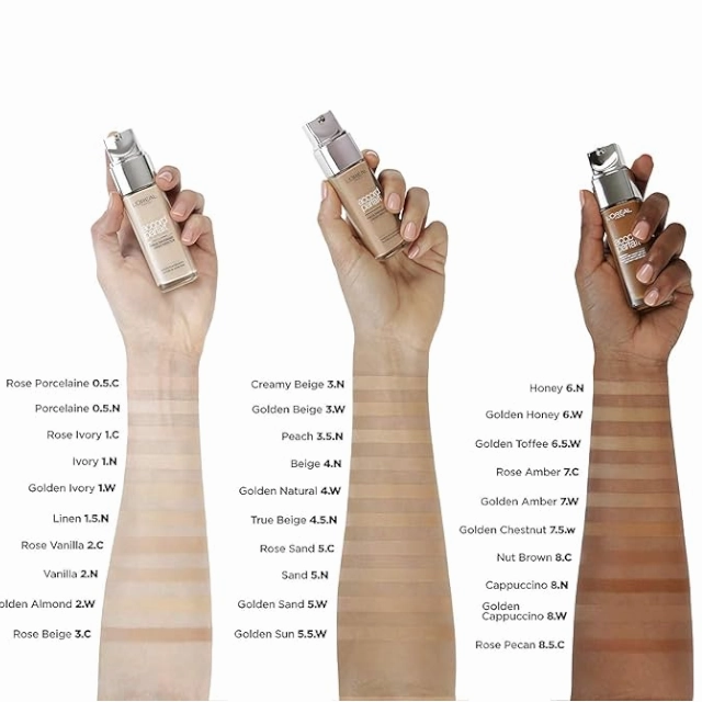 L'Oreal Paris True Match Liquid Foundation 3D/3W Golden Beige