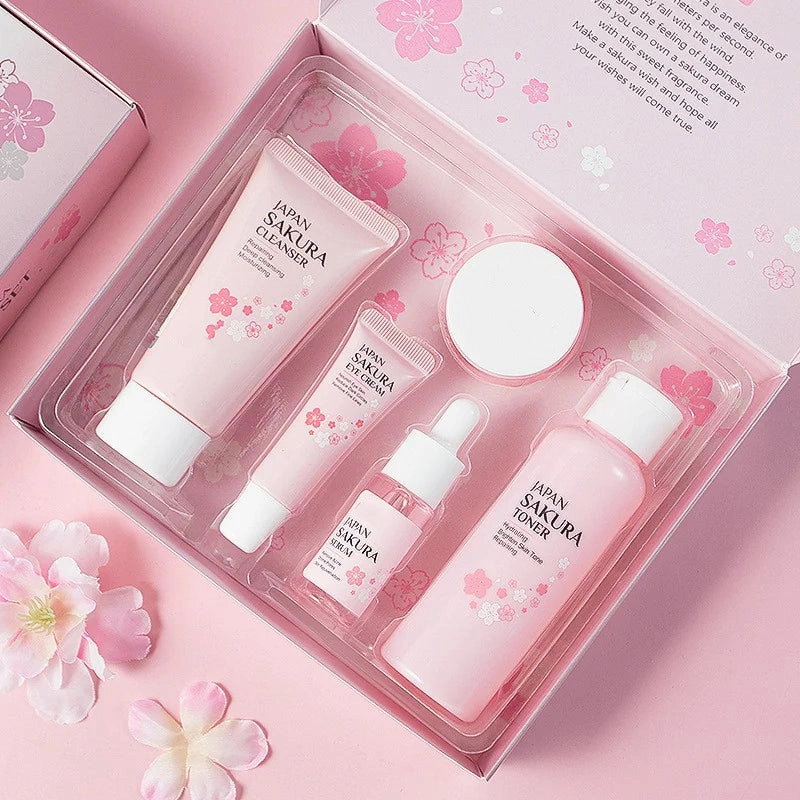 LAIKOU SAKURA Moisturizing 5pc Skin Care Set