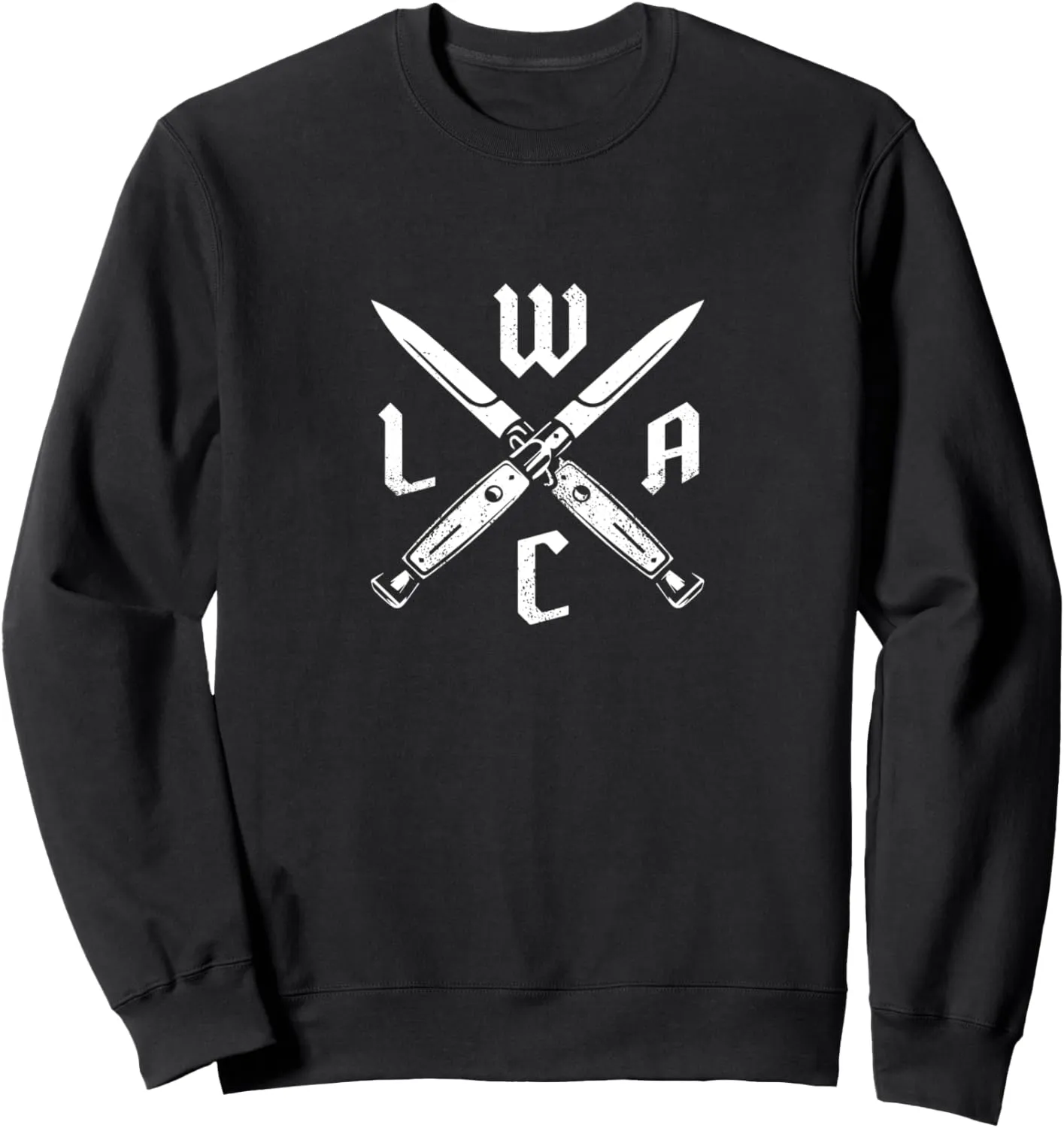 Las Angeles LA Witch Cult Dark Switchblades West Coast Wicca Sweatshirt