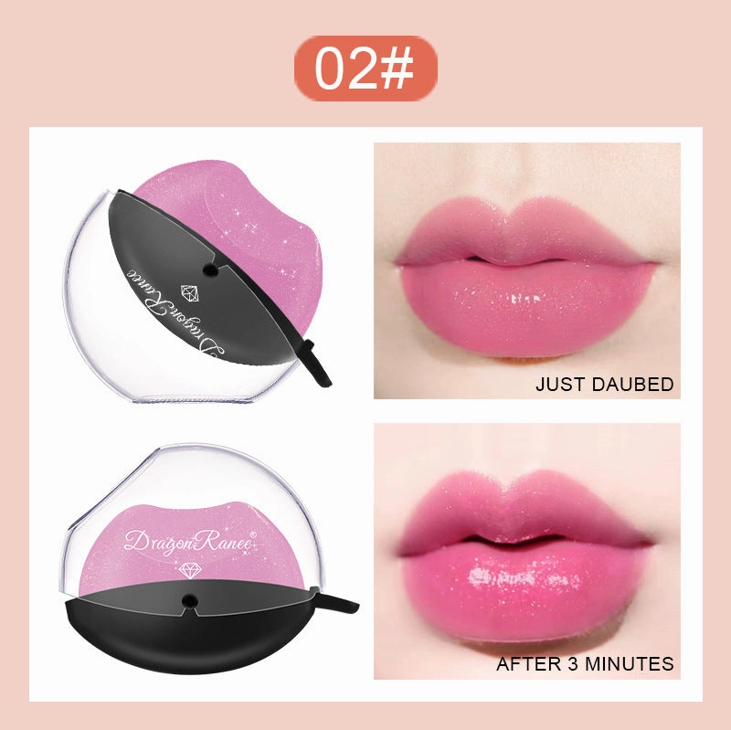 Lazy Lips Pearlescent Glitter Lipstick, Fade-proof, Warm, and Moisturizing Lipstick