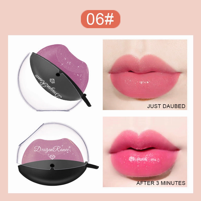 Lazy Lips Pearlescent Glitter Lipstick, Fade-proof, Warm, and Moisturizing Lipstick