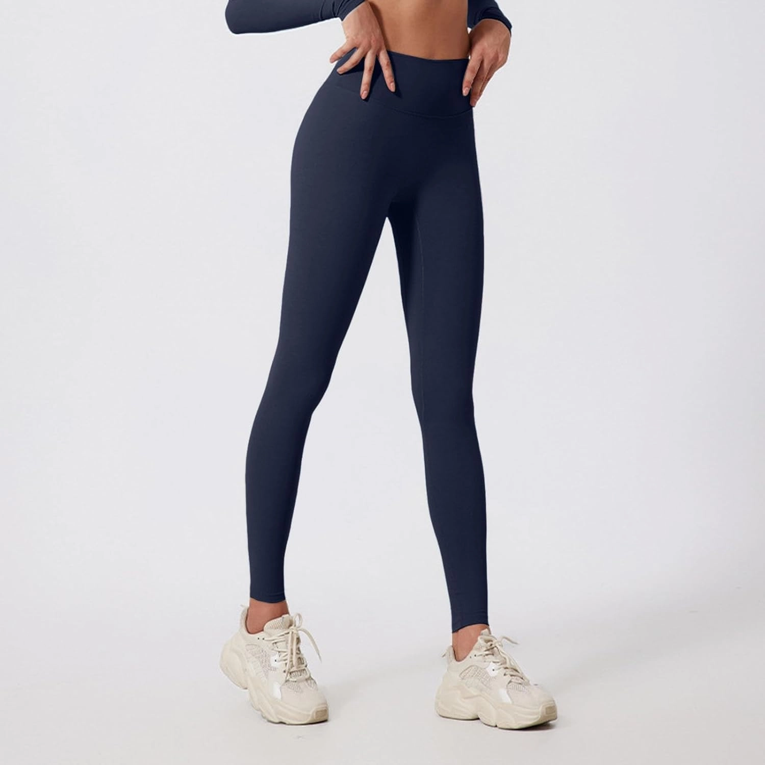 Leggings for Women Tummy Control High Waisted Tights Stretchy Scrunch Butt Lift Pull On Athletic Workout Yoga Pants