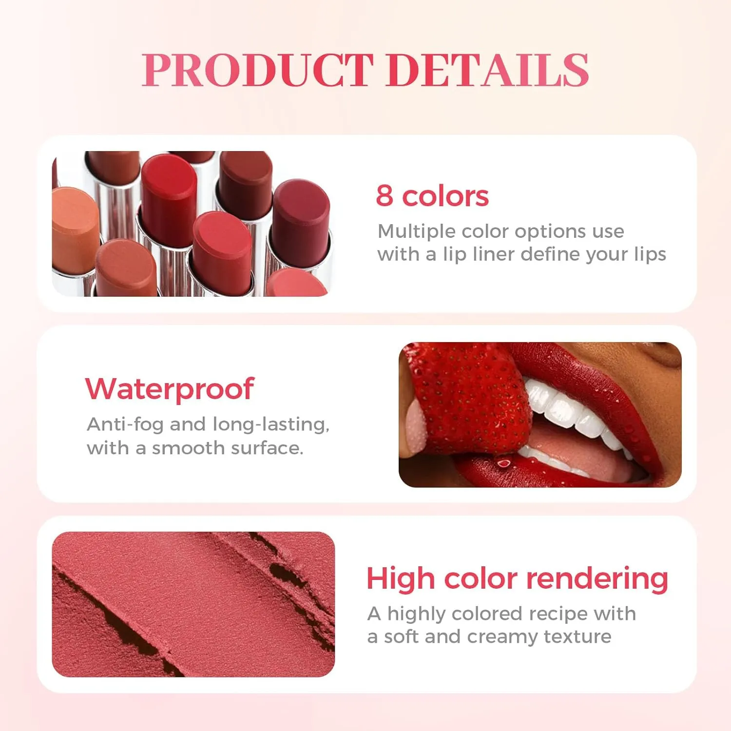 Lifter Glaze Lip Balm, 2025 New Long Lasting Lipstick, Moisturizing Lip Liner for Everyday Makeup, Matte 2 In 1 Lipstick for Women (#03)