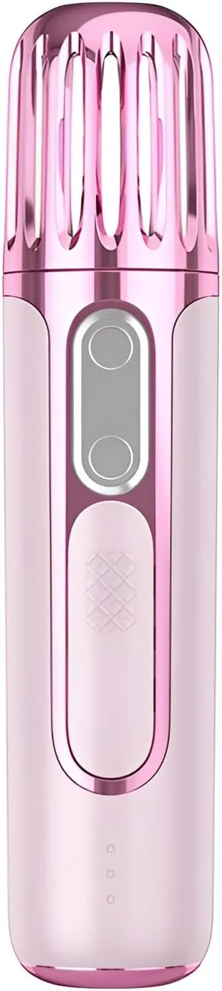 [lilaBelle] Instant Hydration Steamer | 【Dual-Mist Technology】 Portable Skin Care Tool | Makeup Saver & Pore Refiner | Quick for Skincare Lovers