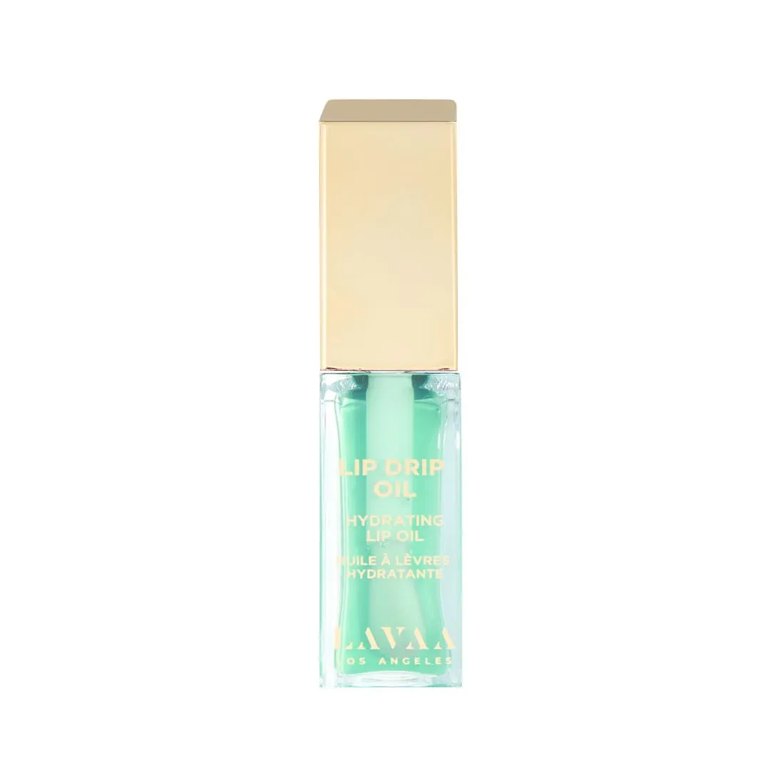 LIP DRIP OIL Glossy Non-Sticky Lip Oil | Hydrating & Nourishing Jojoba Oil, Vitamin E, and Hyaluronic Acid (Magic Apple)