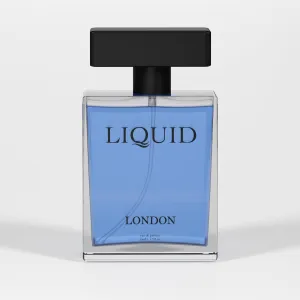 LIQUID London Eau de Parfum EDP for Men - 50ml Long Lasting | Premium Perfume | Amber & Grapefruit Fragrance | Perfect for Special Occasions | Luxury Masculine Scent Inspired by London | Gift for Him