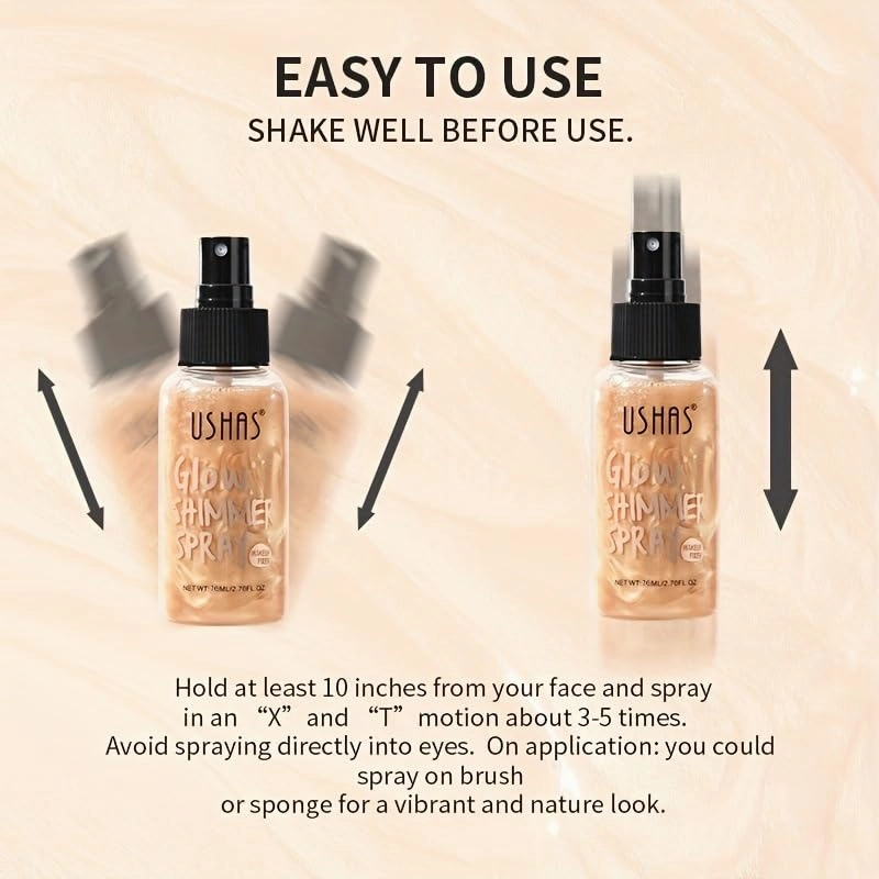 Liquid Highlighter & Illuminating Foundation - Long-Lasting, Waterproof, Oil-Proof with Shimmer (02#, 2.7 fl.oz)
