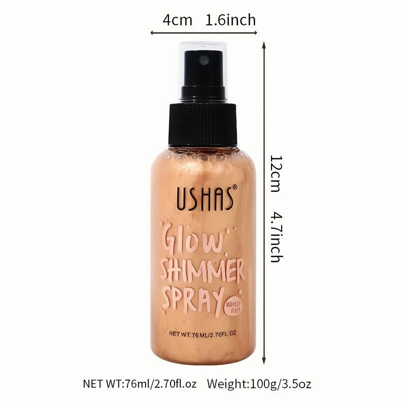 Liquid Highlighter & Illuminating Foundation - Long-Lasting, Waterproof, Oil-Proof with Shimmer (02#, 2.7 fl.oz)